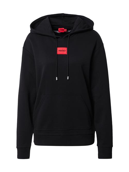 HUGO Sweatshirt 'Dasara'  melon / sort