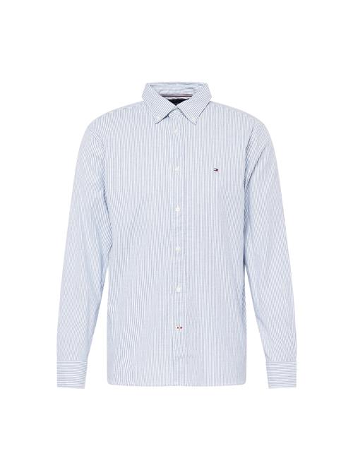 TOMMY HILFIGER Skjorte 'CORE 1985 FLEX'  natblå / offwhite