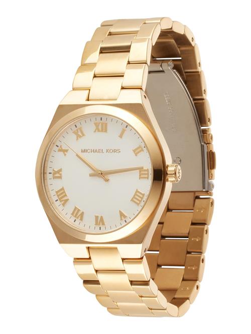 MICHAEL Michael Kors Analogt ur 'LENNOX'  guld / hvid