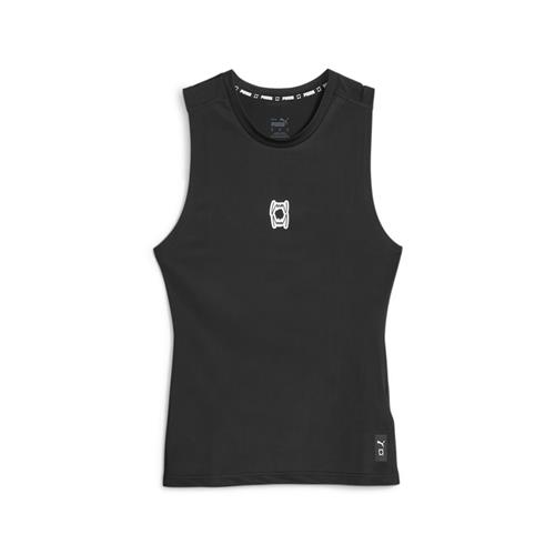 PUMA Funktionsskjorte 'Hoops Team'  sort / hvid