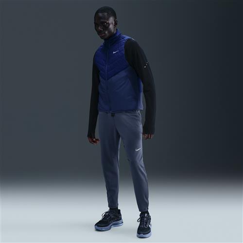 Maskinstrikkede Nike Stride Dri-FIT-løbebukser til mænd - blå