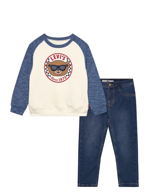 Levi's | Levi's® Moto Crewneck And Jeans 2-Piece Set | 86