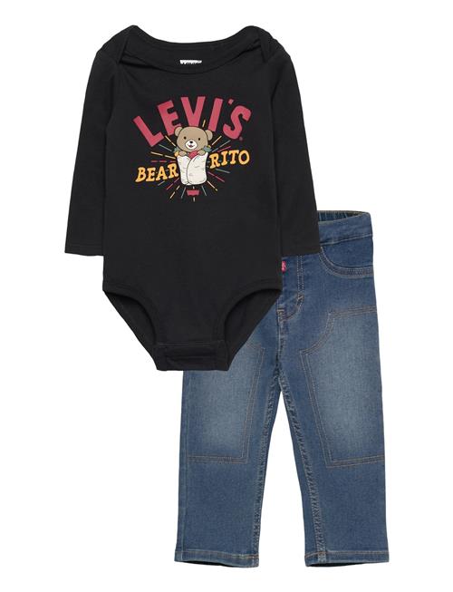 Levi's | Levi's® Bearrito Bodysuit And Jeans 2-Piece Set | 86