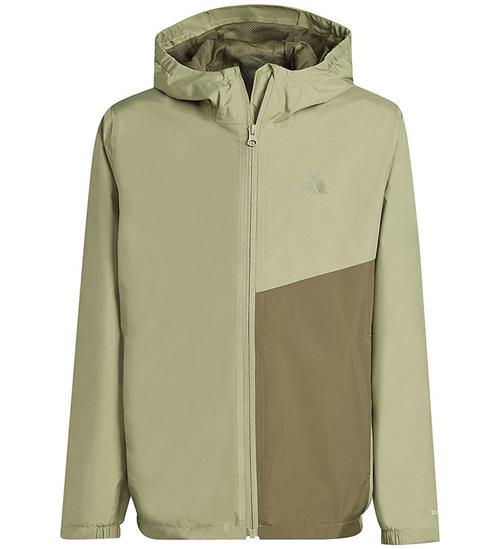 adidas Performance Regnjakke - K MT 2L Rain - Tengrn/Olistr