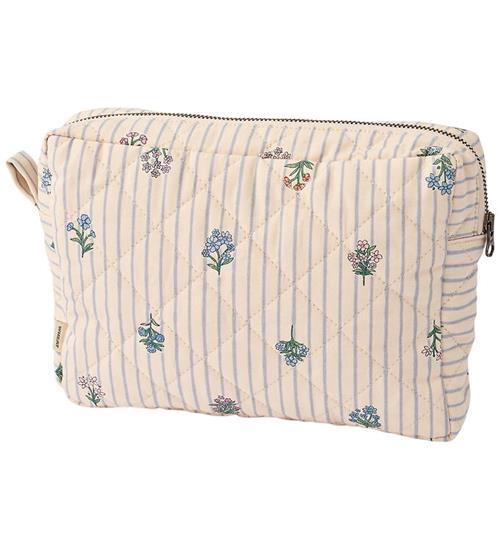 Wheat Toilettaske - Lille - Quiltet - Ziggy - Rose Shadow Flower