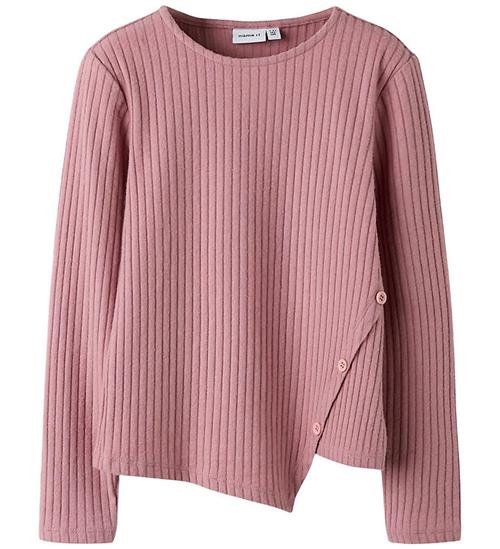 Name it Bluse - Rib - NkfRaline - Mauve Mist