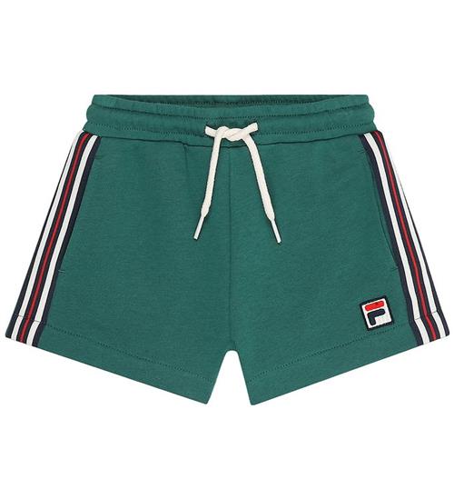 Fila Shorts - Montereggi - Posy Green m. Logo/Striber