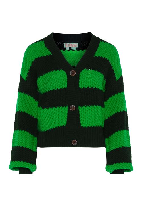 Libbi Cardigan  grøn / sort