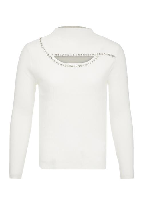 nolie Pullover  transparent / hvid