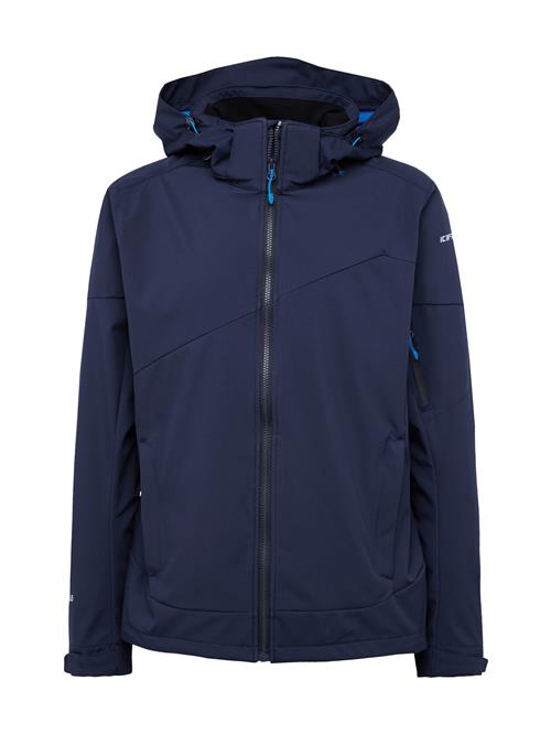 ICEPEAK Udendørsjakke 'Barmstedt'  blå / mørkeblå / hvid