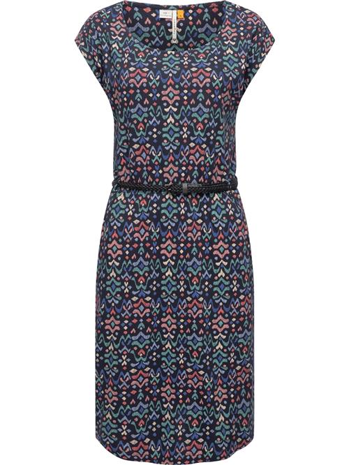 Ragwear Kjole 'Lilithe Ikat'  mørkeblå / pink
