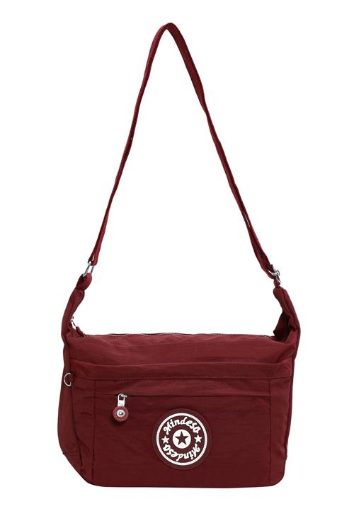 Mindesa Skuldertaske  kastaniebrun / hvid