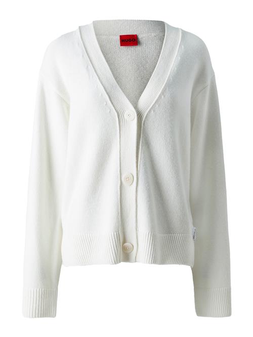 HUGO Cardigan 'Selsar'  hvid