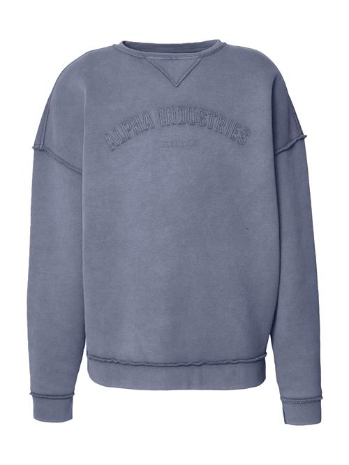 ALPHA INDUSTRIES Sweatshirt 'Open Edge'  basalgrå