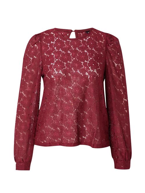 PIECES Bluse 'PCNanessa'  vinrød