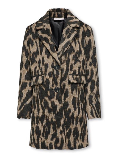 ONLY GIRLS Frakke 'KOGVALBORG'  beige / karamel / sort