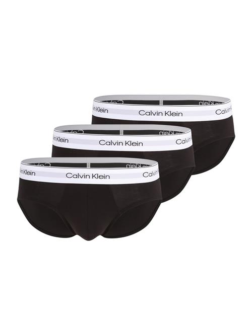 Calvin Klein Underwear Slip  sort / hvid