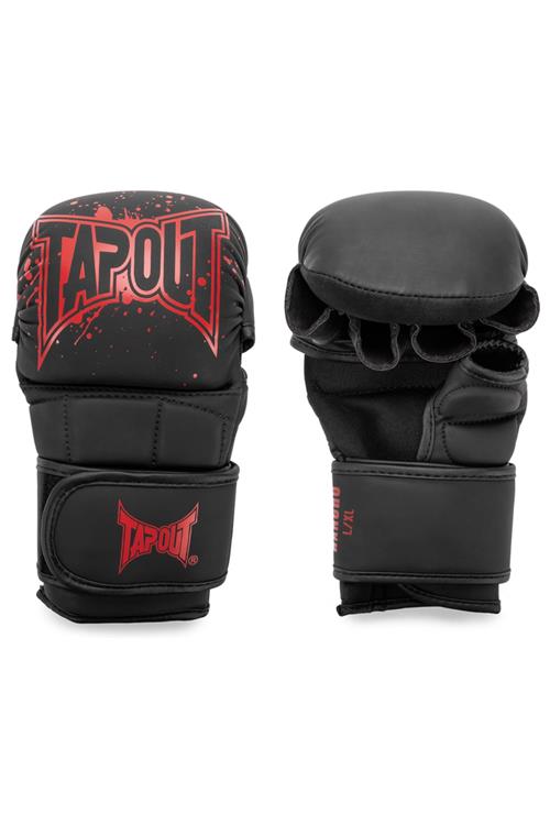 Tapout Sportshandsker 'RANCHO'  rød / sort