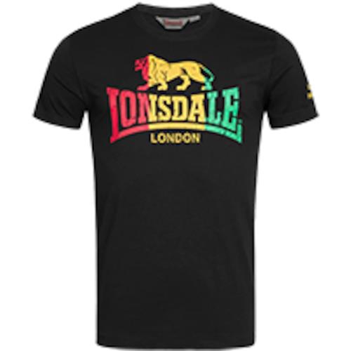LONSDALE Bluser & t-shirts 'Freedom'  gul / grøn / pink / sort