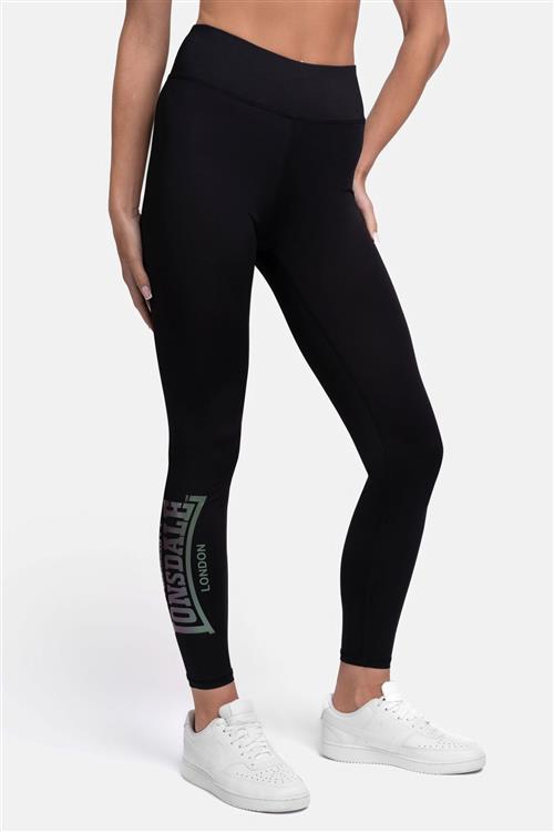 LONSDALE Leggings  turkis / sort