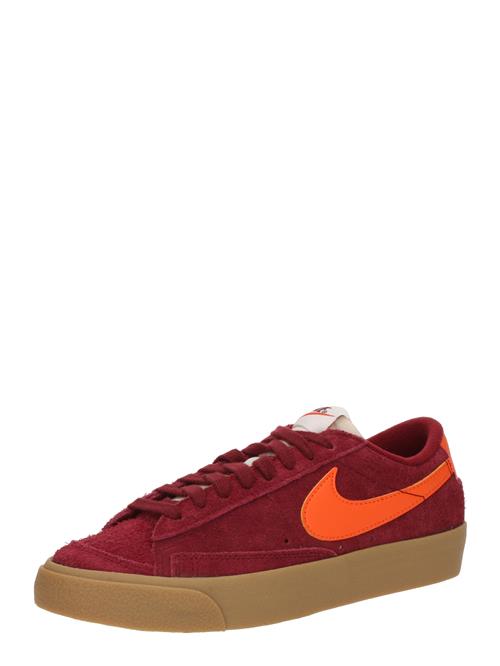 Nike Sportswear Sneaker low 'BLAZER '77 VNTG'  mørkeorange / mørkerød