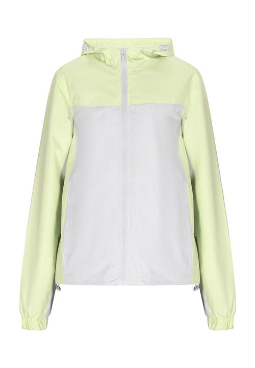 myMo ATHLSR Overgangsjakke  pastelgul / lysegrå