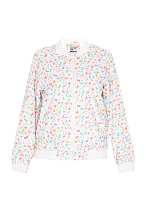 myMo ATHLSR Overgangsjakke  azur / mørkeorange / pink / hvid