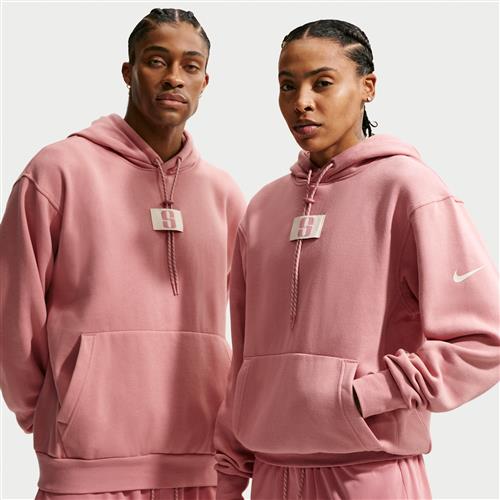 Sabrina Fleece Basketball-hættetrøje - Pink