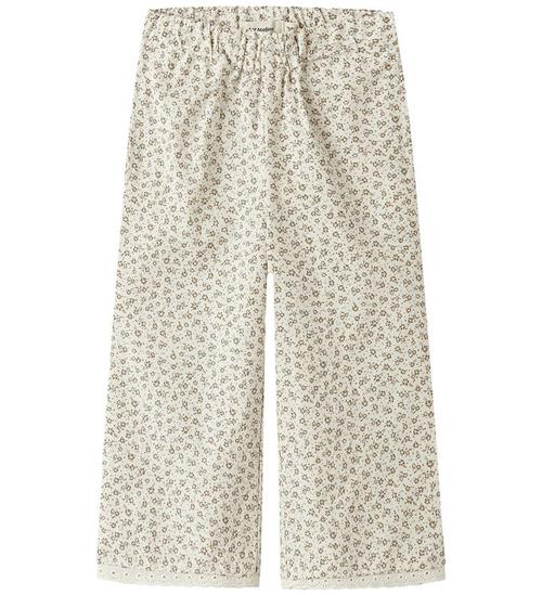 Lil Atelier Bukser - Wide - NmfFjola - Coconut Milk