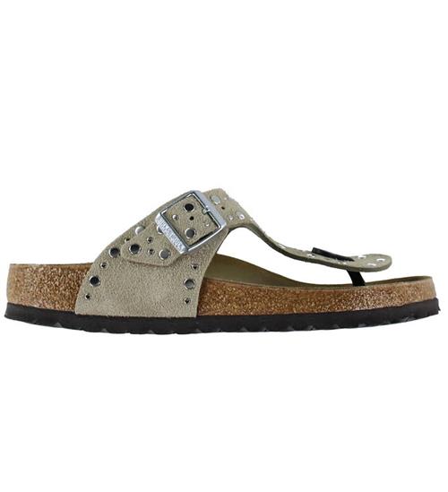 Birkenstock Sandaler - Gizeh Rivet Leve Taupe