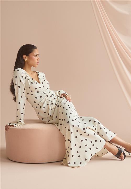 Bubbleroom Occasion Ruched Front Midi Dress