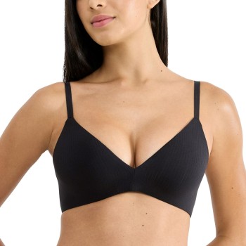 Sloggi BH ZERO Feel Pure Push-Up Bra Sort XL+ Dame
