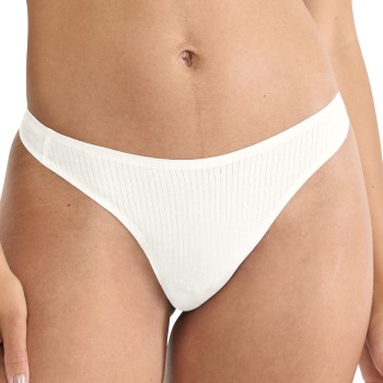 Sloggi Trusser ZERO Feel Pure String Hvid Small Dame