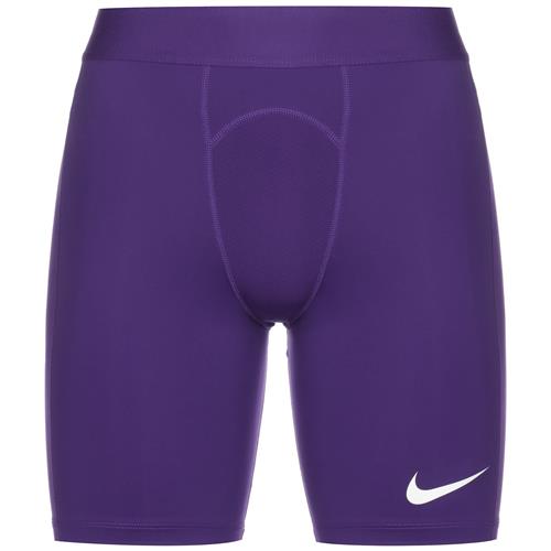 NIKE Sportsunderbukser  mørkelilla / hvid