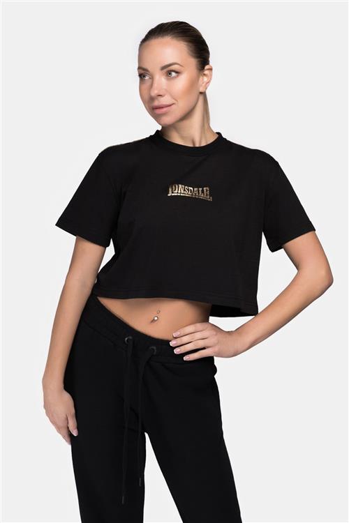 LONSDALE Shirts 'Aultbea'  guld / sort