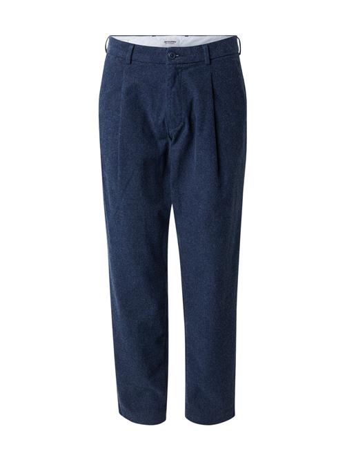 JACK & JONES Bukser med lægfolder  navy