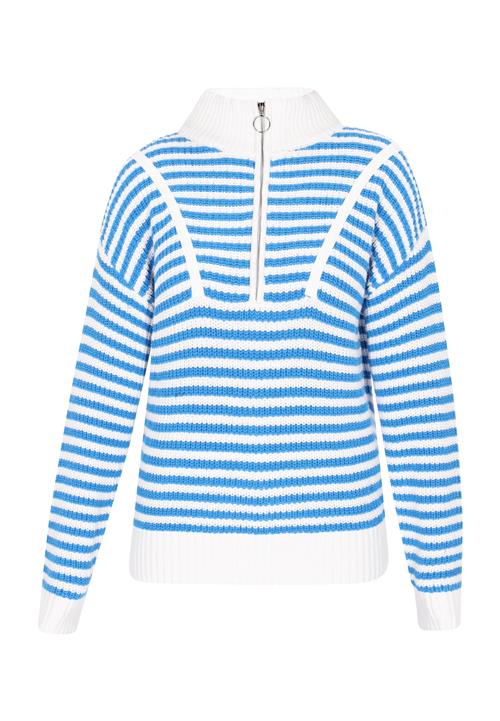 SANIKA Pullover  blå / hvid
