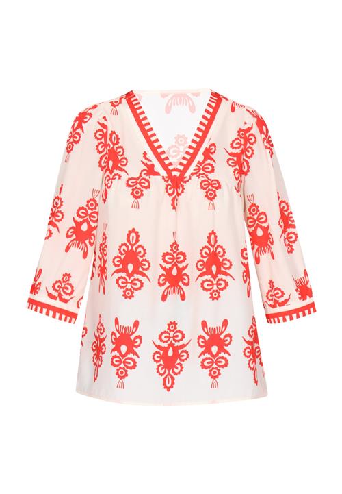 ebeeza Bluse  ecru / hummer