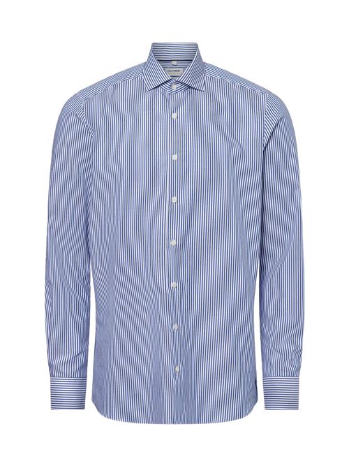 OLYMP Forretningsskjorte  blå / hvid