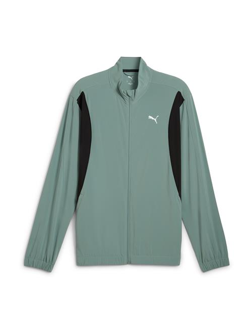 PUMA Sportsjakke 'Velocity'  pastelgrøn / sort