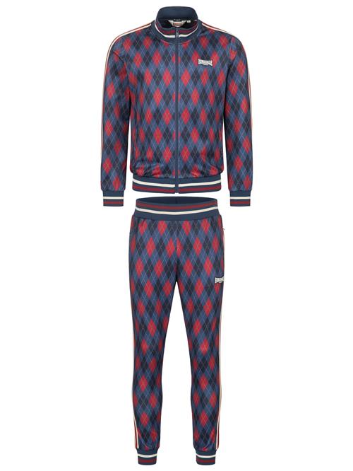 Se LONSDALE Joggingdragt 'Redford'  navy / rød / hvid hos About You