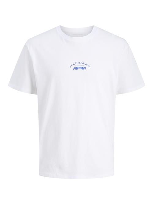 JACK & JONES Bluser & t-shirts  royalblå / hvid