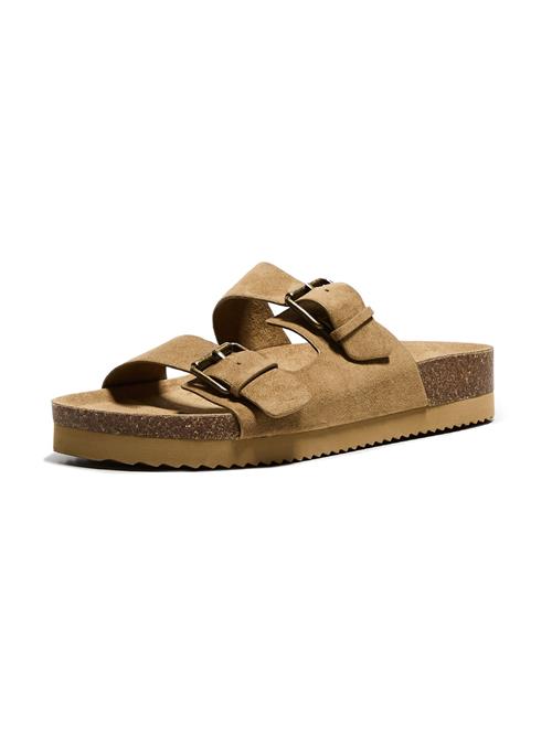 Bershka Pantoletter  camel