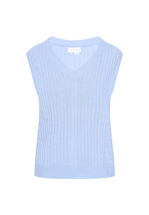 usha BLUE LABEL Strikvest 'Everyday Fashion'  lyseblå