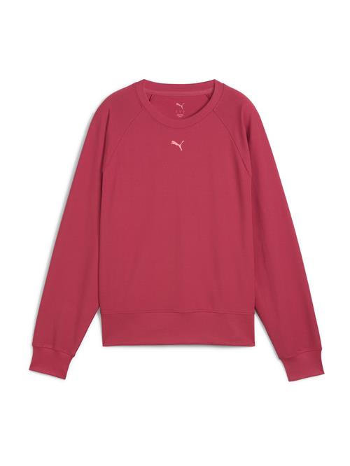 PUMA Sportsweatshirt 'CLOUDSPUN'  bær / lyserød