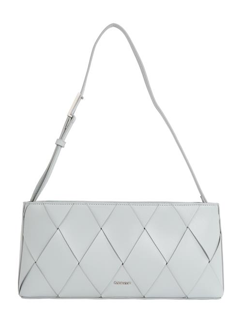 Calvin Klein Skuldertaske  sølvgrå / sølv