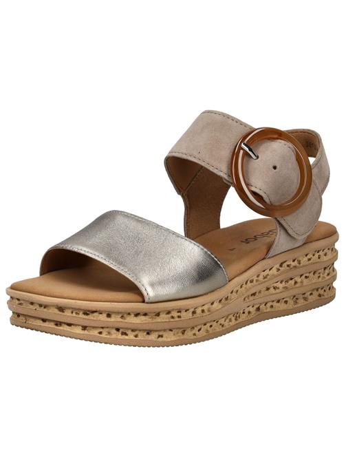 GABOR Sandaler  beige / sølv