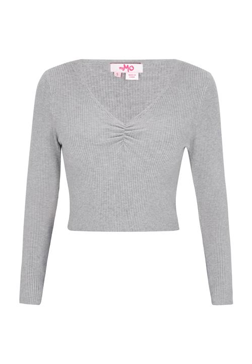 MYMO Pullover 'Comfy'  grå-meleret