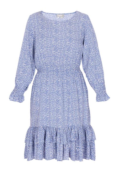 Usha Kjole 'Fashion Look'  blå / hvid