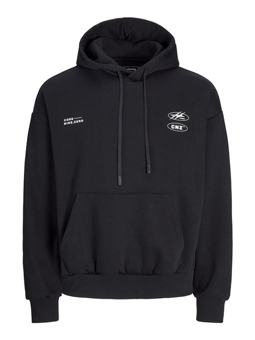 JACK & JONES Sweatshirt 'JCOCnz Berlin'  sort / hvid